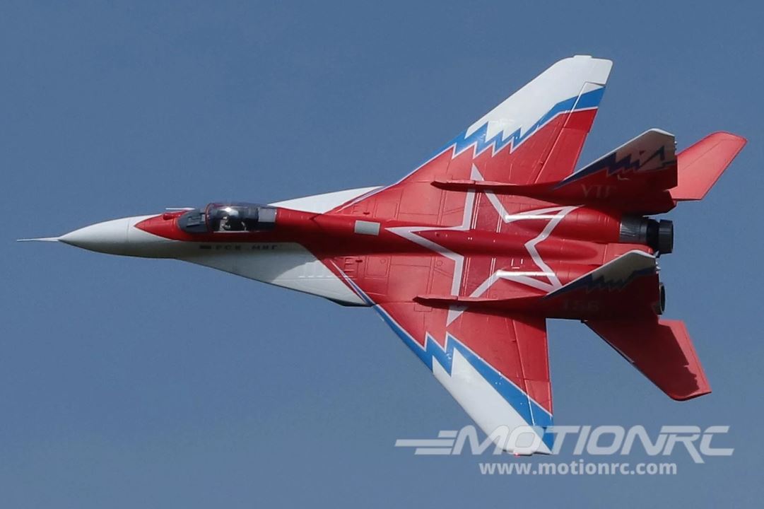 Freewing MiG-29 Fulcrum Red Star Twin 80mm - PNP – תמונה 2