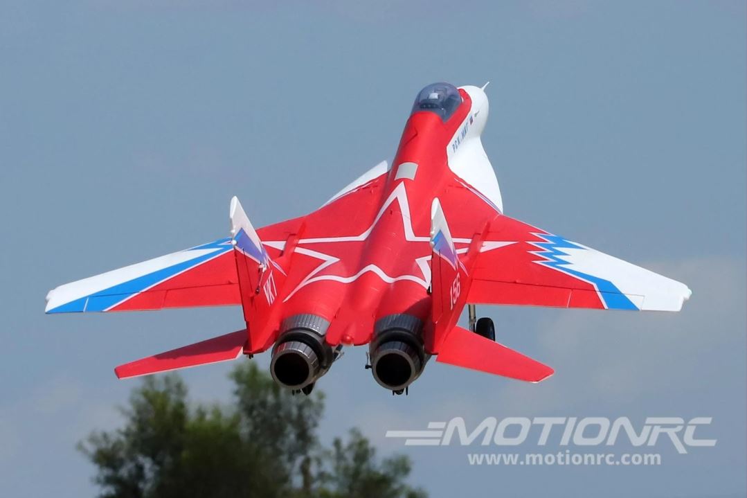 Freewing MiG-29 Fulcrum Red Star Twin 80mm - PNP – תמונה 6