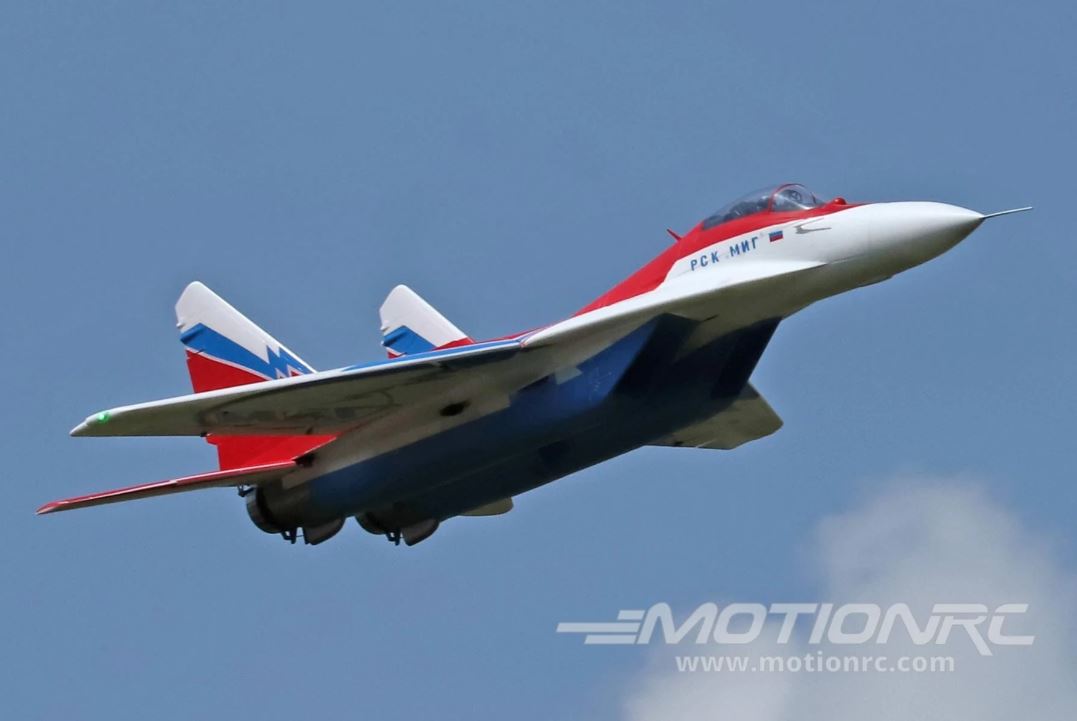Freewing MiG-29 Fulcrum Red Star Twin 80mm - PNP – תמונה 4