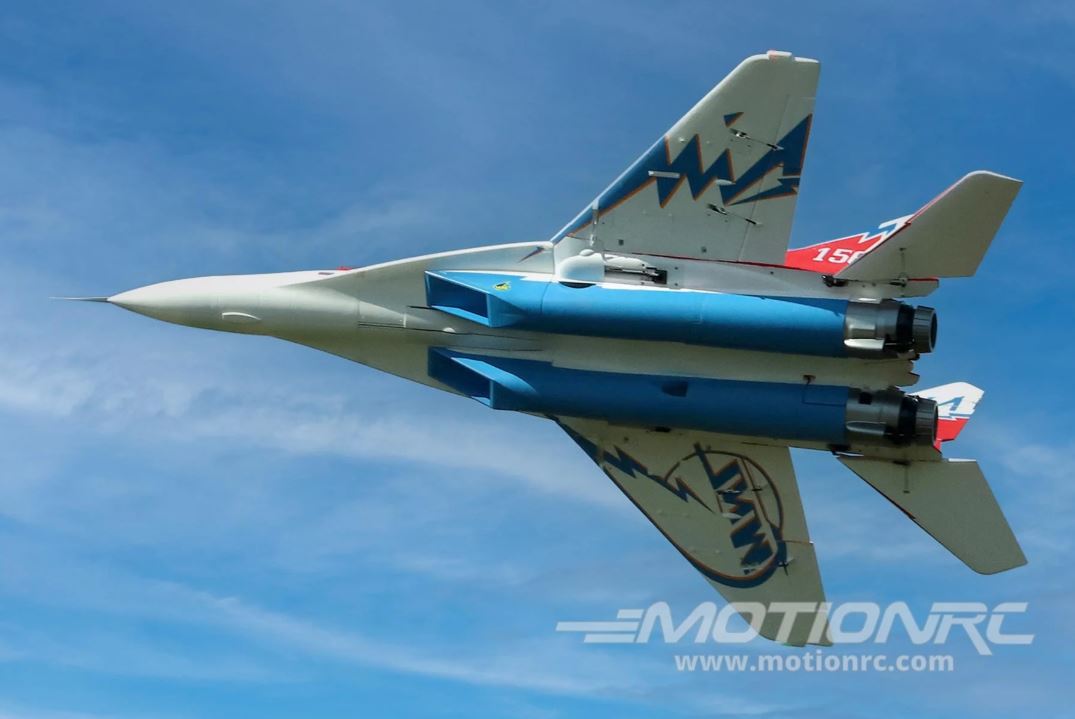 Freewing MiG-29 Fulcrum Red Star Twin 80mm - PNP – תמונה 7