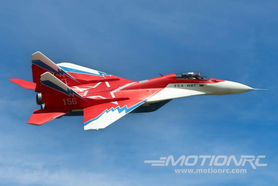 Freewing MiG-29 Fulcrum Red Star Twin 80mm - PNP – תמונה 8