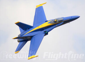 Freewing F/A-18C Hornet Blue Angels 90mm - PNP