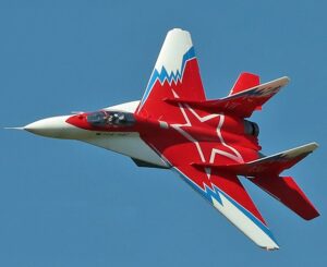 Freewing MiG-29 Fulcrum Red Star Twin 80mm - PNP